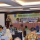 Pj Bupati HSS, Hermansyah memberikan arahan pada saat pembukaan FGD penyusunan rancangan awal RPJMD Kabupaten HSS tahun 2025-2045.