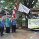 Pj Bupati HSS, Hermansyah melepas penyaluran bansos beras Pensasaran Percepatan Penghapusan Kemiskinan Ekstrim (P3KE) tahun anggaran 2023.