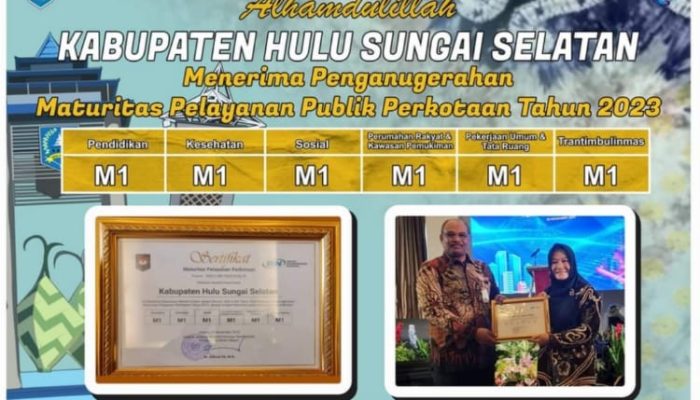 Pemkab HSS Terima Sertifikat Smart City Pratama dari Kemendagri RI