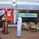 Pj Bupati HSS, Hermansyah berdiskusi dengan perwakilan pelajar mengenai pemilih pemula pada Pemilu 2024.