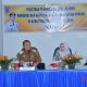 Pj Bupati HSS, Hermansyah memberikan sambutan pada saat pembukaan pelatihan Konvensi Hak Anak.