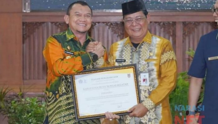 Terbaik Satu Pengelolaan Dana Desa 2023, HSS Diganjar Penghargaan Oleh Pemrov Kalsel