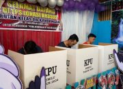 Pemilu 2024, Ratusan Warga Binaan Rutan Kelas IIB Kandangan mencoblos di TPS Khusus