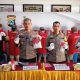 Kapolres Tapin, AKBP Sugeng Priyanto saat memimpin pers rilis ungkap kasus narkotika.
