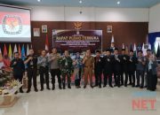 Pemilu 2024, Sekda HSS Hadiri Pleno Rekapitulasi Perolehan Suara Tingkat Kabupaten
