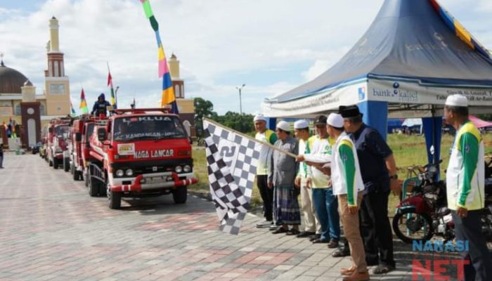 Plh Bupati HSS Lepas Keberangkatan Puluhan Relawan Haul Guru Sekumpul