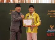 Membanggakan, Pj Bupati HSS Dinobatkan Sebagai Kepala Daerah Pendukung Pengelolaan Zakat Terbaik