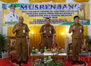 Daha Utara Usulkan 22 Skala Prioritas Pada Musrenbang Tingkat Kecamatan