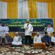 Pj Bupati HSS Hermansyah memberikan sambutan pada saat safari Ramadhan di Desa Bajayau Tengah, Kecamatan Daha Barat.