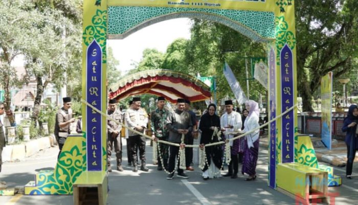 Fasilitasi UMKM, Pemkab HSS Gelar Kampung Ramadhan 1445 Hijriah