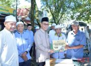 Sekda HSS Ikuti Pendistribusian Santunan Program Ramadhan Baznas