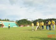 Sarana Penjaringan Atlet Muda, Pj Bupati HSS Remikan Liga Sepakbola U-19
