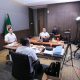 Menteri ATR/BPN, Agus Harimurti Yudhoyono (AHY) ikuti rapat peluncuran Government Technology (GovTech) Indonesia secara virtual.