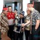 Menteri ATR/BPN RI, Agus Harimurti Yudhoyono (AHY) saat mengunjungi Kantor Pertanahan Kota Palangka Raya, Provinsi Kalteng.