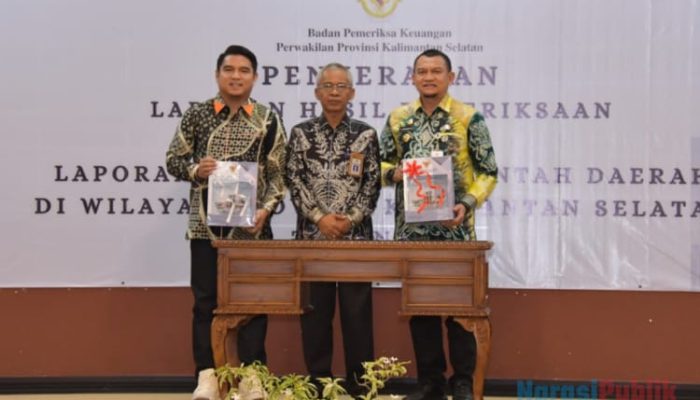 Membanggakan, Pemkab HSS Raih WTP 11 Kali Berturut Dari BPK RI