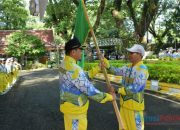 Pj Bupati HSS Lepas 120 Atlet POPDA 2024