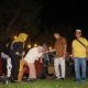 Pj Bupati HSS, Hermansyah saat menghadiri pembinaan Kades dan Perangkat Desa se-Kecamatan Simpur.