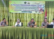 Minimalisir Kecelakaan, Kemenag dan Polres HSU Sosialisasikan Penggunaan Sepeda Listrik