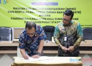 Pemkab HSS Hibahkan Tanah Untuk Lokasi Pembangunan Kantor Baru BPS