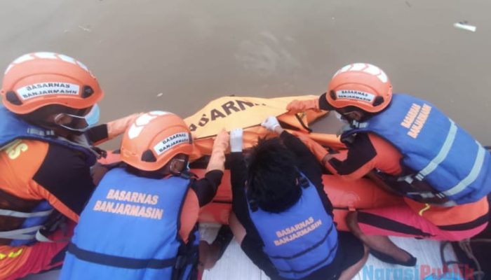 Korban Kecelakaan Air di Sungai Barito Berhasil Ditemukan