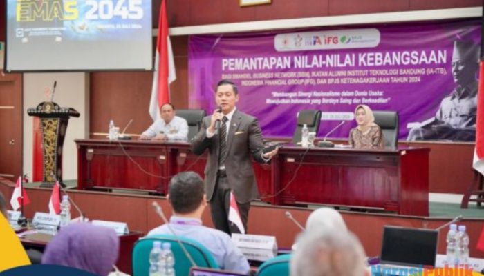 Pemantapan Nilai Kebangsaan, Menteri AHY Ajak Peserta Bertanggungjawab Pada Isu Dunia
