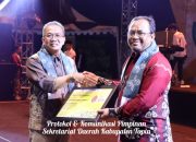 Konsisten Dukung Event Tapin Art Festival, PT BRE Diganjar Penghargaan