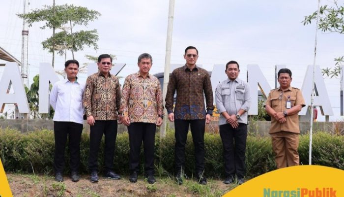 Menteri AHY Kunjungi Kantor Badan Bank Tanah Kabupaten PPU