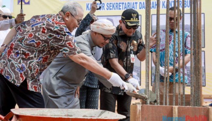 Pembangunan Gedung Baru Setda HSS Resmi Dimulai