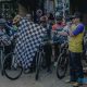 Pj Bupati HSS, Hermansyah melepas peserta Jambore Sepeda Gunung di Loksado.