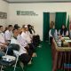 Ketua DPC PKB HSS Yuniati bersama pengurus kader melaksanakan rapat pleno.