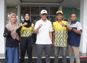 Dua Atlet Sepeda PON XXI Aceh-Sumut Pamit Dengan Sekda HSS