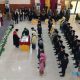 Prosesi pelantikan anggota DPRD HSU periode 2024-2029