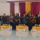 Ketua DPRD Provinsi Kalsel, Supian HK saat menghadiri pelantikan Anggota DPRD Kabupaten HSU periode 2024-2029