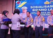 Sukses Tekan Laka Lantas, Satlantas Polres HSS Terima Penghargaan Dari Ditlantas Polda Kalsel