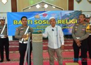HUT Ke-69 Lalu Lintas, Satlantas Polres HSU Gelar Baksos Religi di Tempat Ibadah