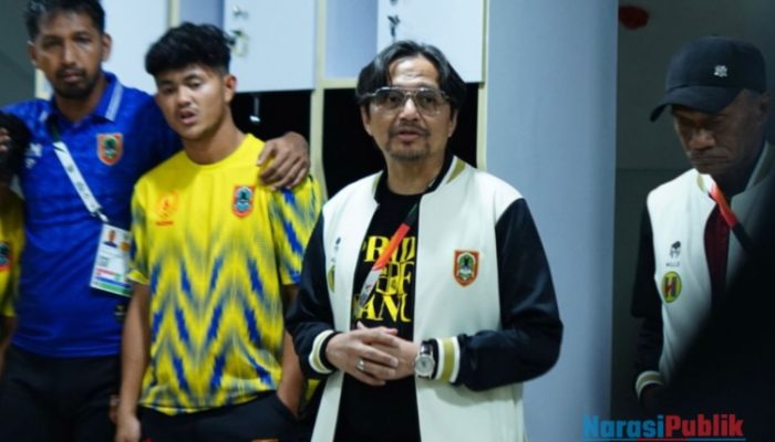 Hasnuryadi Bangga Atas Capaian Tim Sepak Bola Kalsel di PON XXI 2024