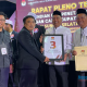 Pasangan calon (Paslon) Syafrudin Noor atau H Udin Anshar dan Suriani mendapatkan nomor urut 3 pada Pilkada HSS 2024.
