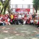Sekda HSS, Muhammad Noor foto bersama seluruh ASN lingkup Setda HSS usai mengikuti lomba 17 Agustus.