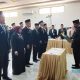 Proses pelantikan Kepala Puskesmas yang dilakukan oleh Pj Bupati HSU, Zakly Asswan.