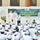 Pj Bupati HSS, Endri memberikan sambutan pada acara peringatan maulid Nabi Muhammad SAW. (Foto : Prokopim HSS)