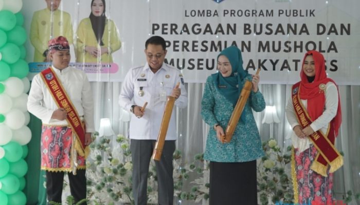 Pj Bupati Endri Resmikan Mushalla At Taqwa Museum Rakyat HSS