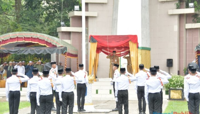 Pemkab HSS Gelar Upacara Peringatan Hari Santri Nasional 2024