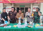 Kejari HSS Musnahkan Barang Bukti, Perkara Narkotika Masih Mendominasi
