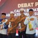 Tiga pasangan calon (Paslon) Bupati dan Wakil Bupati yang ikut berkontestasi di Pilkada HSS tahun 2024. (Foto : Diskominfo HSS)