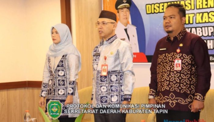 Lewat Diseminasi Audit, Pemkab Tapin Komitmen Percepat Penurunan Stunting