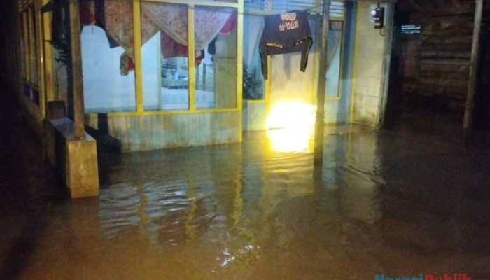 Tanggul di Tapin Jebol, Rumah Warga di Kambang Habang Terendam Banjir