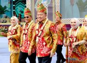 Hadiri Harjad Ke-74, Plt Gubernur Muhidin Apresiasi Capaian Pembangunan di HSS