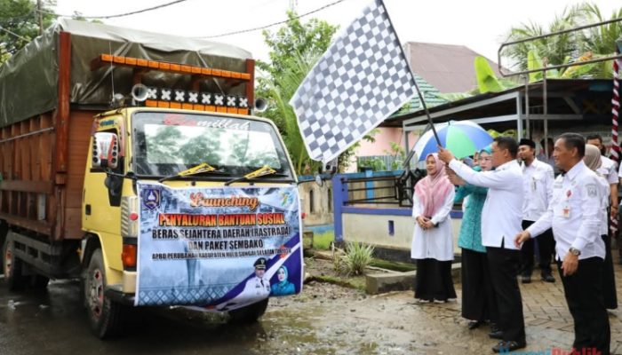 Pemkab HSS Kembali Salurkan Bantuan Rastrada Untuk Ribuan KPM