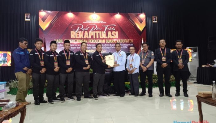 Hasil Pilkada HSS, Pasangan Syafrudin Noor dan Suriani Raup Suara Terbanyak di 11 Kecamatan