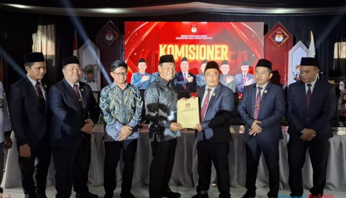Syafrudin Noor – Suriani Resmi Ditetapkan Sebagai Bupati dan Wakil Bupati HSS Terpilih